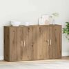 vidaXL Sideboard 2 pcs Artisan-Eiche 60 x 31 x 70 cm Holzwerkstoff