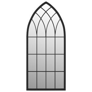 vidaXL Spiegel Schwarz 100x45 cm Eisen f&uuml;r den Innenbereich