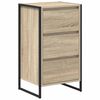 vidaXL Sideboard Sonoma-Eiche 43 x 36 x 75,5 cm Holzwerkstoff