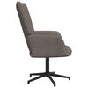 vidaXL Relaxsessel mit Hocker Taupe Stoff