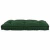 vidaXL Pallet Sofa Kissen Gr&uuml;n 120 x 80 x 12 cm Stoff
