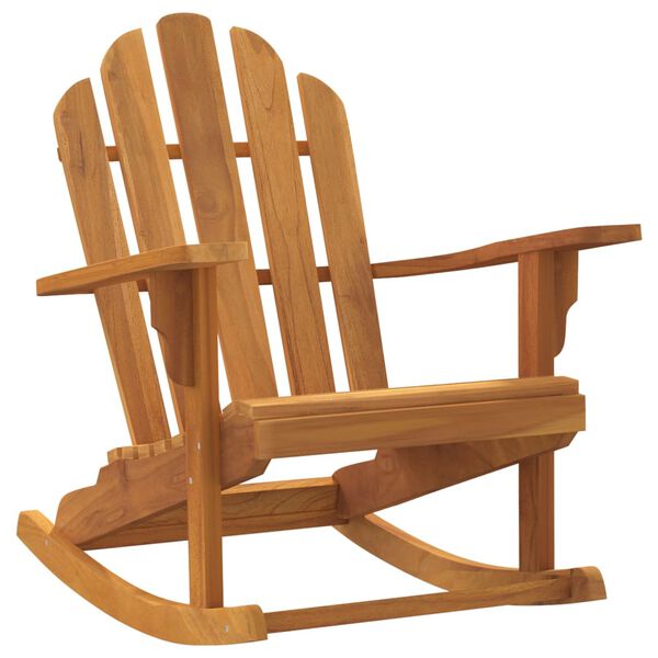 vidaXL Adirondack-Schaukelstuhl 79x100x103 cm Massivholz Teak