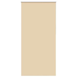 vidaXL Verdunkelungsrollo Beige 110x210 cm Stoffbreite 105,7 cm
