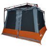 vidaXL Innenzelt mit Dach Grau und Orange 291 x 291 x 240 cm Taft