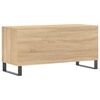 vidaXL Plattenschrank Sonoma-Eiche 100x38x48 cm Holzwerkstoff
