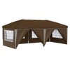 vidaXL Pop-up Partyzelt 575 x 288 x 245 cm Taupe