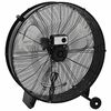 vidaXL Trommelventilator Industriell 77 cm 187,7 W Schwarz