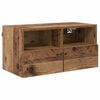 vidaXL TV-Wandschrank Altholz 60 x 30 x 30 cm Holzwerkstoff