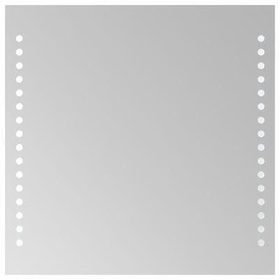 vidaXL LED-Badspiegel 30x30 cm