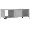 vidaXL Couchtisch Betongrau 102x50x40 cm Holzwerkstoff
