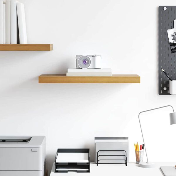 vidaXL Wandregal Wandmontiert Braun 50 x 23 x 4 cm Holzwerkstoff