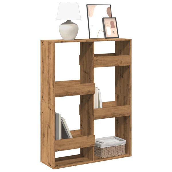 vidaXL B&uuml;cherregal Artisan-Eiche 100x33x135 cm Holzwerkstoff