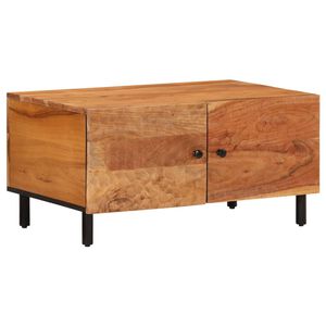 vidaXL Couchtisch 80x50x40 cm Massivholz Akazie