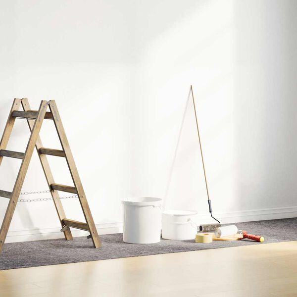 vidaXL Rutschfeste Malervliese 2 Stk. 10 m 280 g/m&sup2; Grau