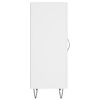vidaXL Sideboard Wei&szlig; 34,5x34x90 cm Holzwerkstoff
