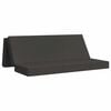 vidaXL Klappsofa Bett 200 x 67 x 45cm Dunkelgrau