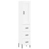 vidaXL Highboard Wei&szlig; 34,5x34x180 cm Holzwerkstoff