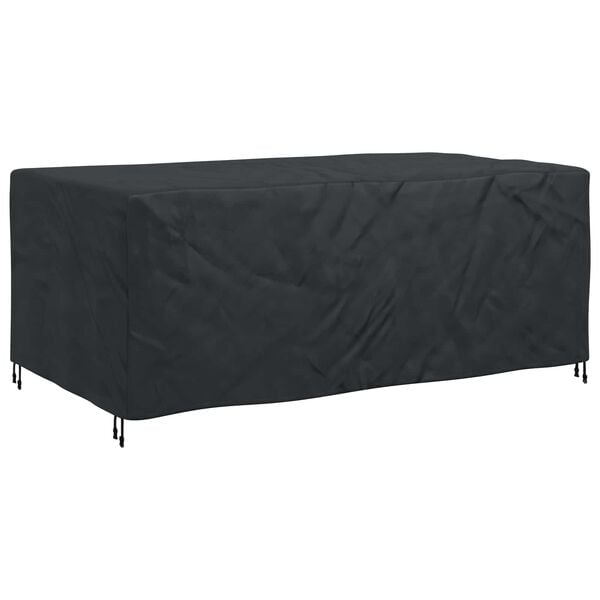 vidaXL M&ouml;belbezug Uni Schwarz 240 x 140 x 90 cm 600D