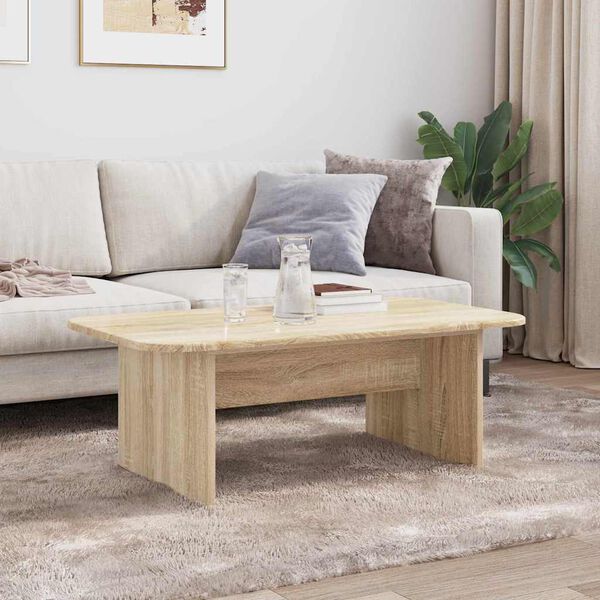 vidaXL Couchtisch Sonoma-Eiche 93 x 53 x 33 cm Holzwerkstoff