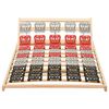 vidaXL Lattenrost mit 12 Latten Verstellbares Kopfteil 80x200 cm