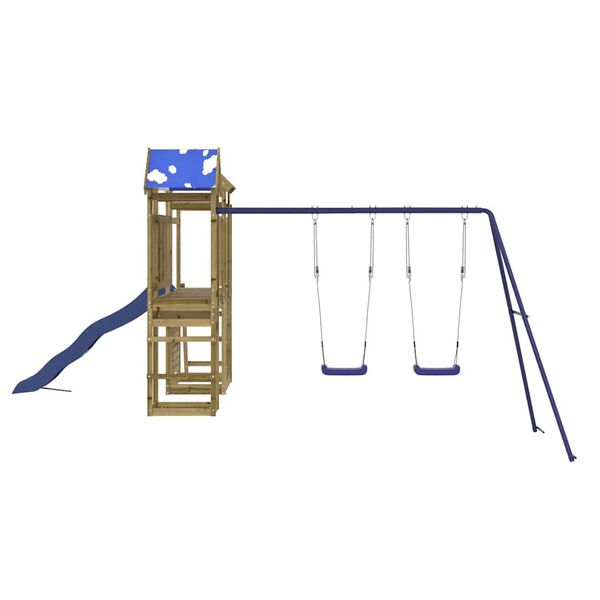 vidaXL Spielturm Impr&auml;gniertes Kiefernholz