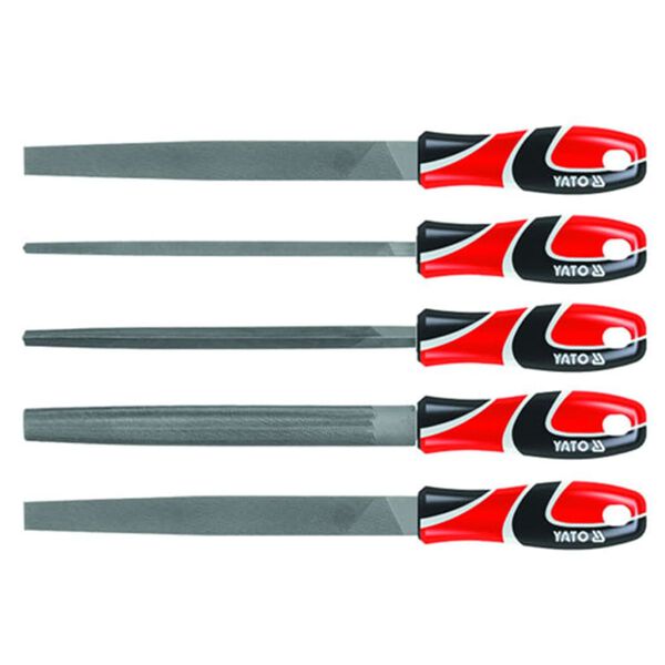 YATO 5-tlg. Stahlfeilen-Set