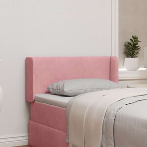 vidaXL Kopfteil Ohr Rosa 40,5 x 40,5 x 4 cm Samt