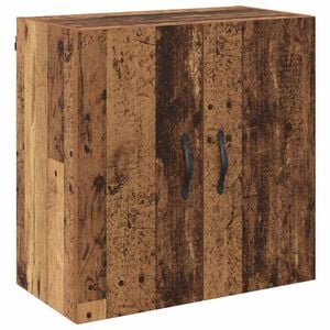 vidaXL Wandschrank Wandmontiert Altholz 60 x 31 x 60 cm Holzwerkstoff