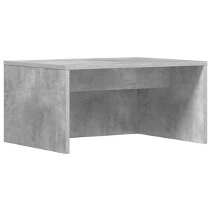 vidaXL Wandtisch Beton Grau Holzwerkstoff 60 x 45 x 30 cm