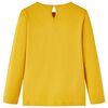 Kinder-Langarmshirt Ocker 140