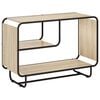 vidaXL Sideboard Sonoma-Eiche 93.5 x 37.5 x 64.5 cm Holzwerkstoff