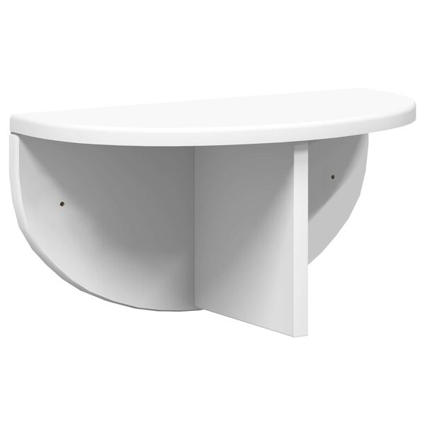 vidaXL Wandregal Wandmontiert Wei&szlig; 38 x 19 x 19 cm Holzwerkstoff