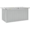 vidaXL Gartenbox Grau 129x67x65 cm