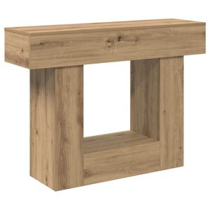 vidaXL Artisan-Eiche 101 x 30 x 74 cm