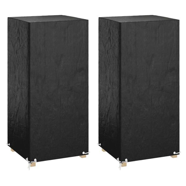vidaXL Abdeckungen f&uuml;r Gartenst&uuml;hle 2 Stk. 8 &Ouml;sen 75x70x140 cm