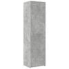 vidaXL Highboard Betongrau 50x42,5x185 cm Holzwerkstoff