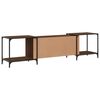 vidaXL TV-Schrank Braun Eichen-Optik 203x37x50 cm Holzwerkstoff