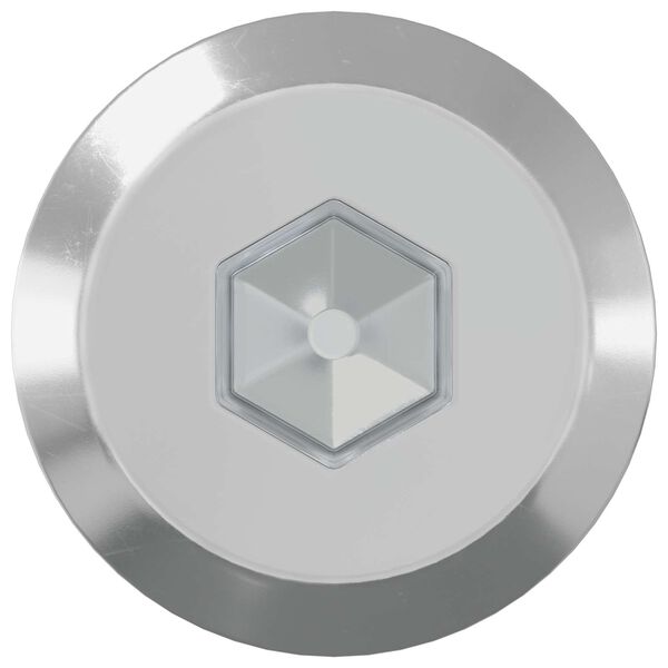 vidaXL M&ouml;bel-Schrauben 1200 pcs Silber Stahl