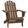 vidaXL Gartenstuhl Holz Braun