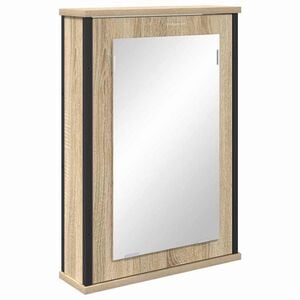 vidaXL Spiegelschrank Sonoma-Eiche 42 x 12 x 60 cm Holzwerkstoff