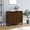 vidaXL Sideboards 2 Stk. Braun Eichen-Optik 40x35x70 cm Holzwerkstoff