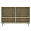 vidaXL Sideboard Sonoma-Eiche 103,5x35x70 cm Holzwerkstoff