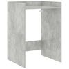 vidaXL Waschmaschinen-Schrank mit Speicher Betongrau 67,5 x 62 x 97 cm