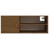 vidaXL Wandschrank Honigbraun 80x30x30 cm Massivholz Kiefer