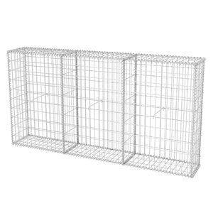 vidaXL Gabionenkorb Stahl 200&times;30&times;100 cm