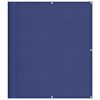 vidaXL Balkon-Sichtschutz Blau 120x1000 cm 100 % Polyester-Oxford
