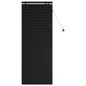 vidaXL Venezianische Jalousie Schwarz 60 x 160 cm 35 mm