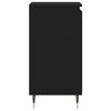 vidaXL Sideboards 2 Stk. Schwarz 40x35x70 cm Holzwerkstoff
