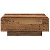 vidaXL Couchtisch Altholz 80 x 80 x 31 cm
