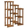 vidaXL Pflanzenst&auml;nder Natur 85 x 30 x 114,5 cm Massivholz Akazie
